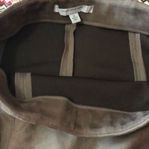 Andrew Marc microsuede pencil skirt - Picture 6 of 6